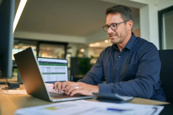 Finance: model the returns and line up the capital
